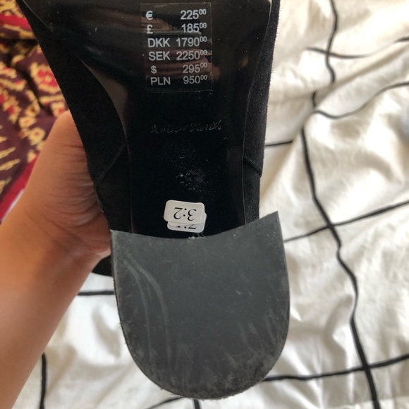 & Other Stories Suede Knee High Boots - Picture 3 of 4